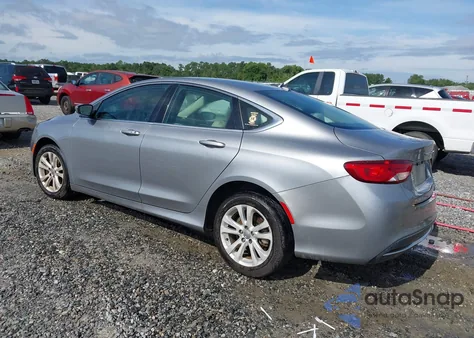 2016 Chrysler 200 Limited from USA, damaged, VIN 1C3CCCAB8GN132088